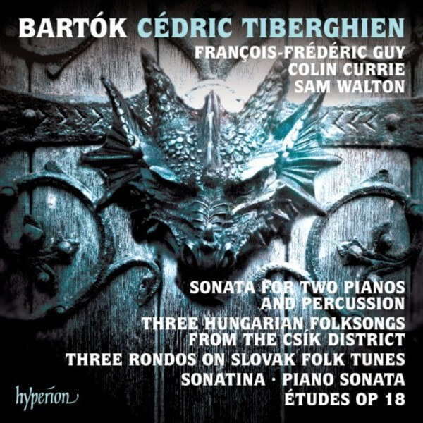 Cedric Tiberghien - Bartok: Sonata for 2 Pianos and Percussion & Other - CD