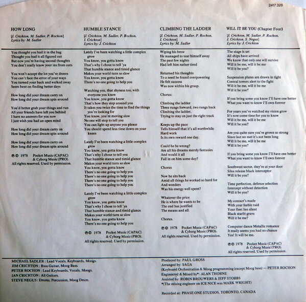 Saga - Saga - Lp - Image 3